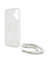 Kup Etui Guess GUHMP16MHGCRELST Apple iPhone 16 Plus hardcase IML Glitter With Pearl Strap MagSafe przeźroczysty/transparent - GUE4141 - {ean13} - Sklep Home Screen