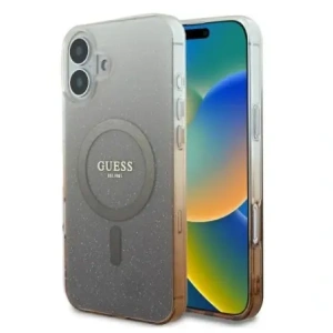 Buy Guess GUHMP16MHGRCELW Apple iPhone 16 Plus hardcase IML Glitter Gradient MagSafe brown - GUE4143 - {ean13} - Home Screen Store Europe