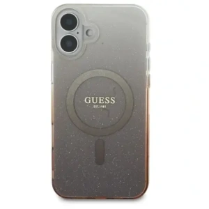 Kup Guess GUHMP16MHGRCELW Apple iPhone 16 Plus Hartschale IML Glitter Gradient MagSafe braun - GUE4143 - {ean13} - Sklep Home Screen