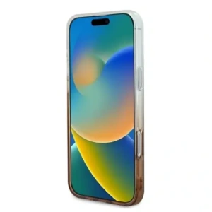 Kup Guess GUHMP16MHGRCELW Apple iPhone 16 Plus Hartschale IML Glitter Gradient MagSafe braun - GUE4143 - {ean13} - Sklep Home Screen