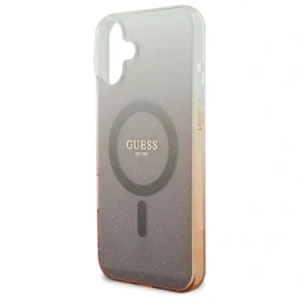 Kup Guess GUHMP16MHGRCELW Apple iPhone 16 Plus Hartschale IML Glitter Gradient MagSafe braun - GUE4143 - {ean13} - Sklep Home Screen
