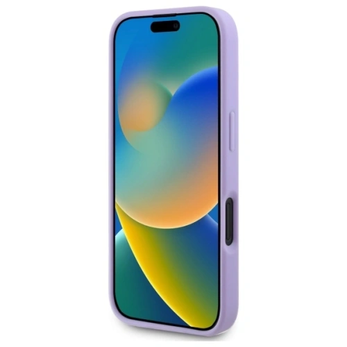 Kup Guess GUHMP16MPSAPSMEU Apple iPhone 16 Plus carcasă dură Saffiano Peony Logo Clasic MagSafe violet - GUE4144 - {ean13} - Sklep Home Screen