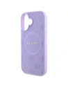Kup Guess GUHMP16MPSAPSMEU Apple iPhone 16 Plus carcasă dură Saffiano Peony Logo Clasic MagSafe violet - GUE4144 - {ean13} - Sklep Home Screen