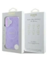 Kup Guess GUHMP16MPSAPSMEU Apple iPhone 16 Plus carcasă dură Saffiano Peony Logo Clasic MagSafe violet - GUE4144 - {ean13} - Sklep Home Screen
