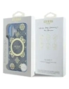 Buy Guess GUHMP16SH4PYEEB Apple iPhone 16 hardcase IML Peony On 4G Background MagSafe blue - GUE4145 - {ean13} - Home Screen Store Europe