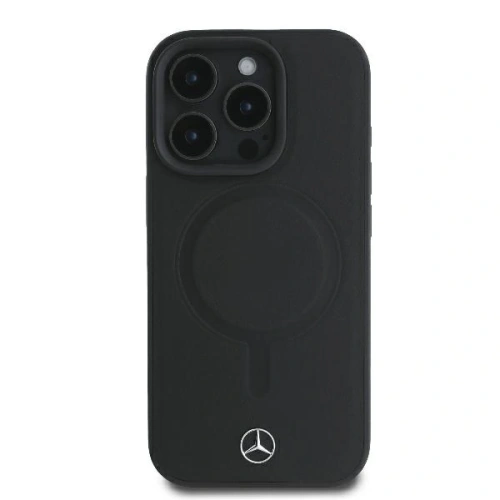 Kup Mercedes MEHMP16X23RCMK Apple iPhone 16 Pro Max husă din piele netedă MagSafe neagră - MRS273 - {ean13} - Sklep Home Screen