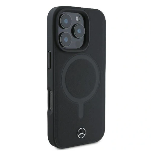 Kup Mercedes MEHMP16X23RCMK Apple iPhone 16 Pro Max husă din piele netedă MagSafe neagră - MRS273 - {ean13} - Sklep Home Screen