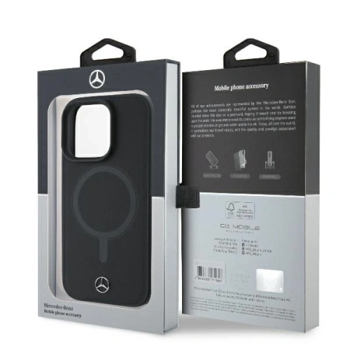 Kup Mercedes MEHMP16X23RCMK Apple iPhone 16 Pro Max husă din piele netedă MagSafe neagră - MRS273 - {ean13} - Sklep Home Screen
