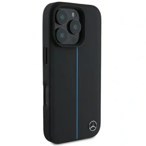 Kup Etui Mercedes MEHMP16X23RURBK Apple iPhone 16 Pro Max hardcase MB Blue Line Leather MagSafe černý/black - MRS274 - {ean13} - Sklep Home Screen