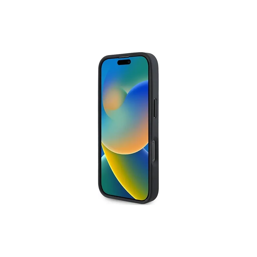 Etui Mercedes MEHMP16X23RURBK Apple iPhone 16 Pro Max hardcase MB Blue Line Leather MagSafe czarny/black