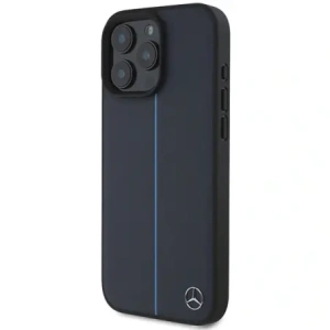 Kup Etui Mercedes MEHMP16X23RURBV Apple iPhone 16 Pro Max hardcase MB Blue Line Leather MagSafe granatový/navy - MRS275 - {ean13} - Sklep Home Screen