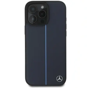 Kup Etui Mercedes MEHMP16X23RURBV Apple iPhone 16 Pro Max hardcase MB Blue Line Leather MagSafe granatowy/navy - MRS275 - {ean13} - Sklep Home Screen