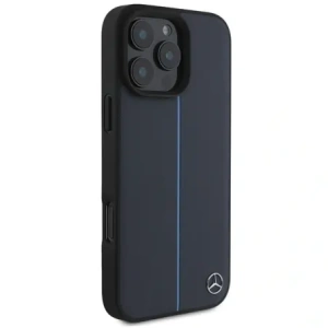 Kup Etui Mercedes MEHMP16X23RURBV Apple iPhone 16 Pro Max hardcase MB Blue Line Leather MagSafe granatowy/navy - MRS275 - {ean13} - Sklep Home Screen