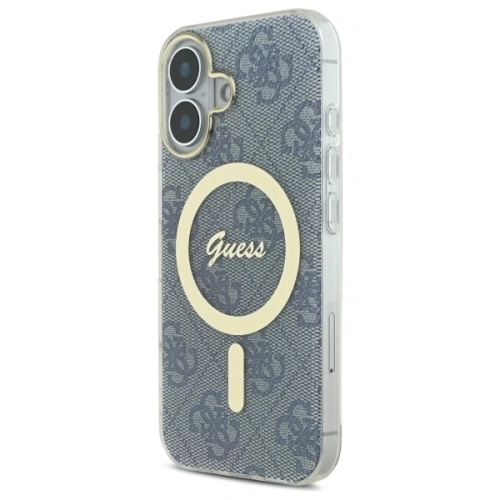 Kup Guess GUHMP16SH4STB Apple iPhone 16 hardcase IML 4G MagSafe albastru - GUE4146 - {ean13} - Sklep Home Screen