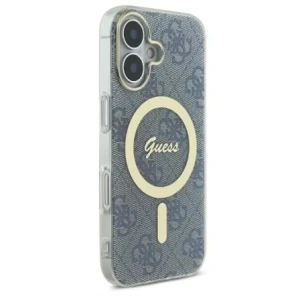 Kup Guess GUHMP16SH4STB Apple iPhone 16 kemény tok IML 4G MagSafe kék - GUE4146 - {ean13} - Sklep Home Screen