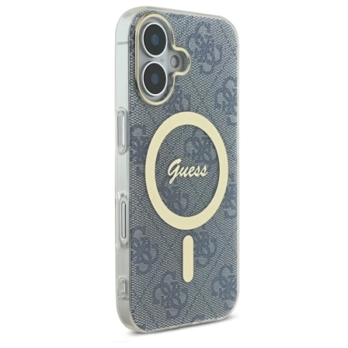 Kup Guess GUHMP16SH4STB Apple iPhone 16 hardcase IML 4G MagSafe albastru - GUE4146 - {ean13} - Sklep Home Screen