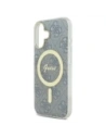 Buy Guess GUHMP16SH4STB Apple iPhone 16 hardcase IML 4G MagSafe blue - GUE4146 - {ean13} - Home Screen Store Europe