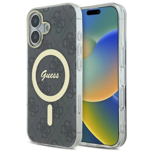 Kup Etui Guess GUHMP16SH4STK Apple iPhone 16 hardcase IML 4G MagSafe černý/black - GUE4147 - {ean13} - Sklep Home Screen