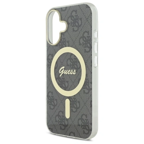 Kup Guess GUHMP16SH4STK Apple iPhone 16 keménytok IML 4G MagSafe fekete - GUE4147 - {ean13} - Sklep Home Screen