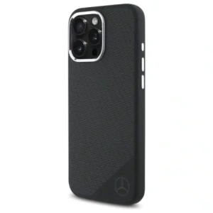 Kup Etui Mercedes MEHMP16X23SUGDK Apple iPhone 16 Pro Max hardcase silikonový Tonal Logo Dřevěný vzor MagSafe černý/black - MRS276 - {ean13} - Sklep Home Screen