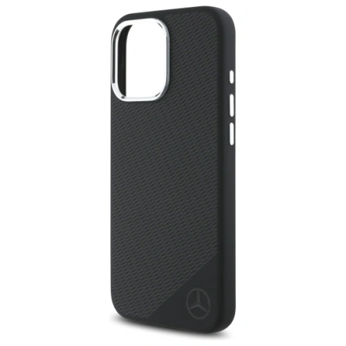 Kup Mercedes MEHMP16X23SUGDK Apple iPhone 16 Pro Max Hartschale Silikon Tonales Logo Holz Muster MagSafe schwarz - MRS276 - {ean13} - Sklep Home Screen