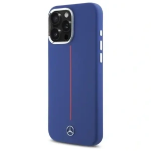Kup Etui Mercedes MEHMP16X23SUMRV Apple iPhone 16 Pro Max hardcase Silicone Red Stripe MagSafe granátový/navy - MRS278 - {ean13} - Sklep Home Screen
