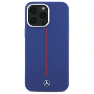 Kup Etui Mercedes MEHMP16X23SUMRV Apple iPhone 16 Pro Max hardcase Silicone Red Stripe MagSafe granátový/navy - MRS278 - {ean13} - Sklep Home Screen