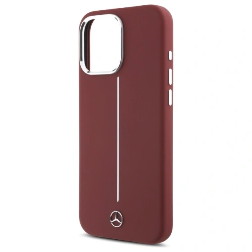 Kup Etui Mercedes MEHMP16X23SUMSR Apple iPhone 16 Pro Max hardcase Silicone White Stripe MagSafe czerwony/red - MRS279 - {ean13} - Sklep Home Screen