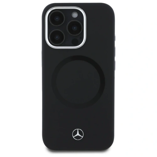 Kup Mercedes MEHMP16X23SUTTK Apple iPhone 16 Pro Max Hardcase Silikon Tonal Logo MagSafe schwarz - MRS280 - {ean13} - Sklep Home Screen