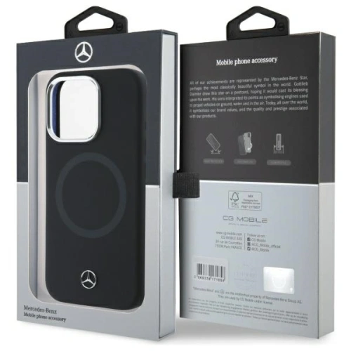 Kup Mercedes MEHMP16X23SUTTK Apple iPhone 16 Pro Max Hardcase Silikon Tonal Logo MagSafe schwarz - MRS280 - {ean13} - Sklep Home Screen