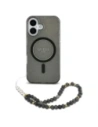 Kup Etui Guess GUHMP16SHGCRELSK Apple iPhone 16 hardcase IML Glitter With Pearl Strap MagSafe czarny/czarny - GUE4155 - {ean13} - Sklep Home Screen