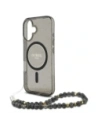 Kup Etui Guess GUHMP16SHGCRELSK Apple iPhone 16 hardcase IML Glitter With Pearl Strap MagSafe czarny/czarny - GUE4155 - {ean13} - Sklep Home Screen