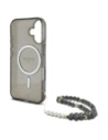 Kup Guess GUHMP16SHGCRELSK Apple iPhone 16 Hardcase IML Glitter mit Perlenarmband MagSafe schwarz - GUE4155 - {ean13} - Sklep Home Screen