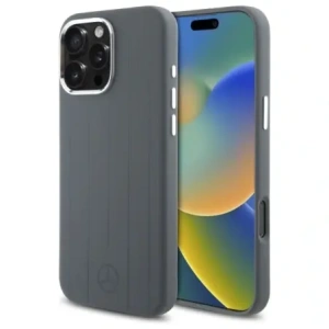 Kup Etui Mercedes MEHMP16X23SUVSA Apple iPhone 16 Pro Max hardcase Silicone Vertical Tonal Stripes MagSafe szary/grey - MRS281 - {ean13} - Sklep Home Screen