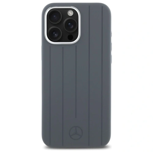 Kup Etui Mercedes MEHMP16X23SUVSA Apple iPhone 16 Pro Max hardcase Silicone Vertical Tonal Stripes MagSafe szary/grey - MRS281 - {ean13} - Sklep Home Screen