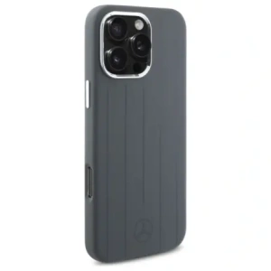 Kup Etui Mercedes MEHMP16X23SUVSA Apple iPhone 16 Pro Max hardcase Silicone Vertical Tonal Stripes MagSafe szary/grey - MRS281 - {ean13} - Sklep Home Screen