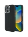 Mercedes MEHMP16X23SUVSK Apple iPhone 16 Pro Max husă din silicon verticală cu dungi tonale MagSafe neagră