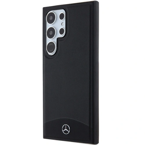 Kup Etui Mercedes MEHMS24L23RBARK Samsung Galaxy S24 Ultra hardcase kožené texturované a hladké MagSafe černé/black - MRS283 - {ean13} - Sklep Home Screen