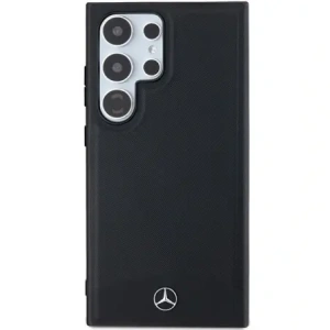 Kup Mercedes MEHMS24L23RBARK Samsung Galaxy S24 Ultra Hardcase aus Leder mit strukturiertem & glattem MagSafe in Schwarz - MRS283 - {ean13} - Sklep Home Screen