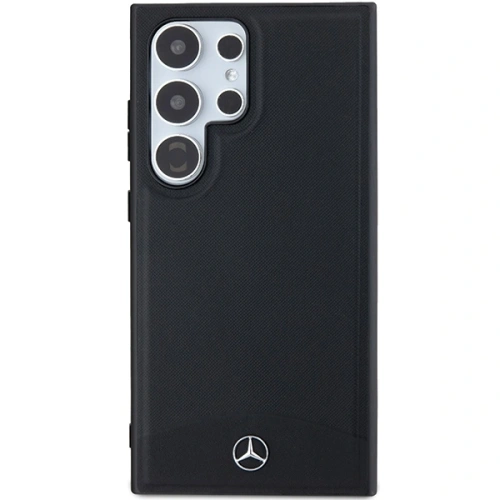 Buy Mercedes MEHMS24L23RBARK Samsung Galaxy S24 Ultra hardcase Leather Textured & Plain MagSafe black - MRS283 - {ean13} - Home Screen Store Europe