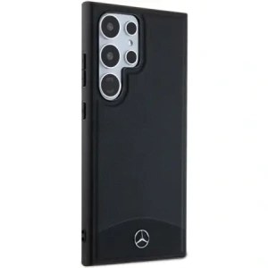 Kup Etui Mercedes MEHMS24L23RBARK Samsung Galaxy S24 Ultra hardcase kožené texturované a hladké MagSafe černé/black - MRS283 - {ean13} - Sklep Home Screen