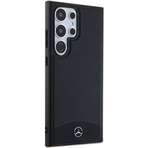 Kup Etui Mercedes MEHMS24L23RBARK Samsung Galaxy S24 Ultra hardcase kožené texturované a hladké MagSafe černé/black - MRS283 - {ean13} - Sklep Home Screen
