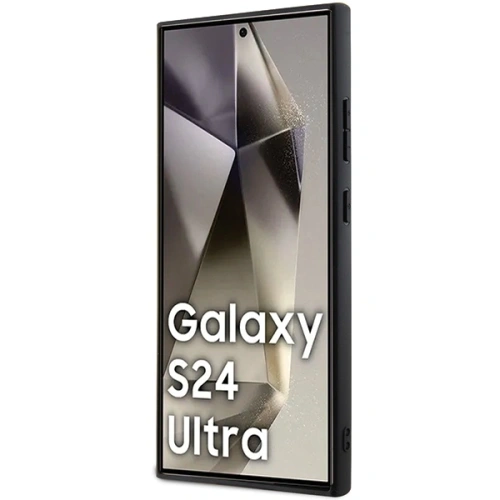 Kup Etui Mercedes MEHMS24L23RBARK Samsung Galaxy S24 Ultra hardcase kožené texturované a hladké MagSafe černé/black - MRS283 - {ean13} - Sklep Home Screen