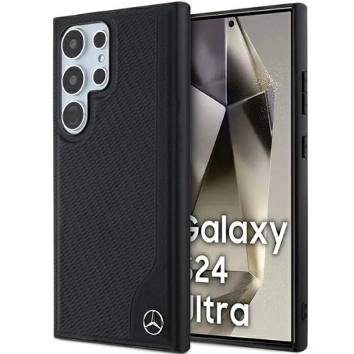 Kup Mercedes MEHMS24L23RBGVK Samsung Galaxy S24 Ultra kemény tok Bőr Debossed Line MagSafe fekete - MRS284 - {ean13} - Sklep Home Screen