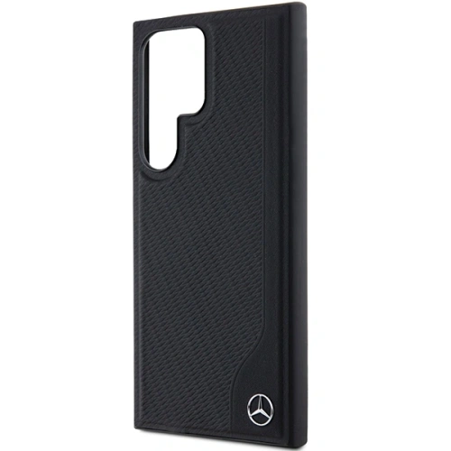 Kup Mercedes MEHMS24L23RBGVK Samsung Galaxy S24 Ultra Hartschale Leder Prägung Linie MagSafe schwarz - MRS284 - {ean13} - Sklep Home Screen