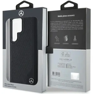 Kup Etui Mercedes MEHMS24L23RBGVK Samsung Galaxy S24 Ultra hardcase Leather Debossed Line MagSafe černý/black - MRS284 - {ean13} - Sklep Home Screen