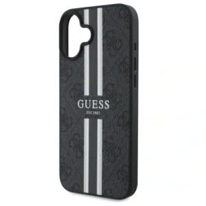 Kup Guess GUHMP16SP4RPSK Apple iPhone 16 kemény tok 4G Nyomtatott Csíkok MagSafe fekete - GUE4157 - {ean13} - Sklep Home Screen