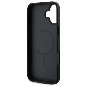 Kup Etui Guess GUHMP16SP4RPSK Apple iPhone 16 hardcase 4G Tištěné pruhy MagSafe černé/black - GUE4157 - {ean13} - Sklep Home Screen