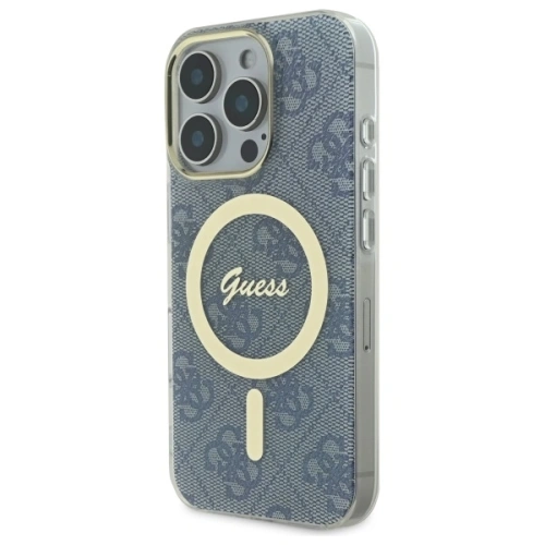 Kup Etui Guess GUHMP16XH4STB Apple iPhone 16 Pro Max hardcase IML 4G MagSafe niebieski/blue - GUE4158 - {ean13} - Sklep Home Screen