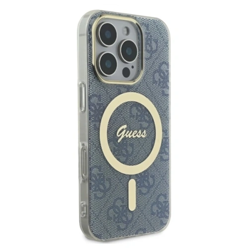 Kup Etui Guess GUHMP16XH4STB Apple iPhone 16 Pro Max hardcase IML 4G MagSafe modrý/blue - GUE4158 - {ean13} - Sklep Home Screen